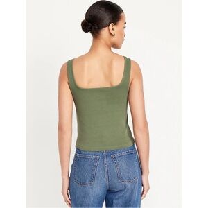 Old Navy Ultra Cropped Rib Knit Tank Top Size XS Petite